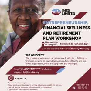 Entrepreneurship, Financial Wellness and Retirement Plan Workshop